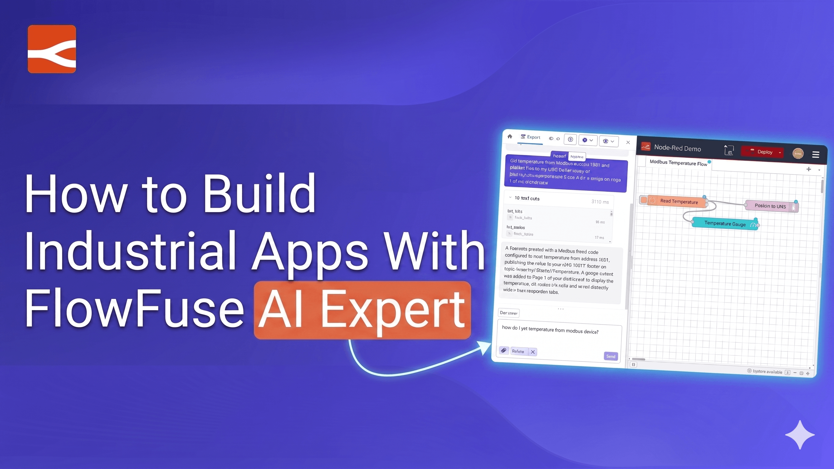 Image representing How to Build Industrial Apps With FlowFuse AI Expert