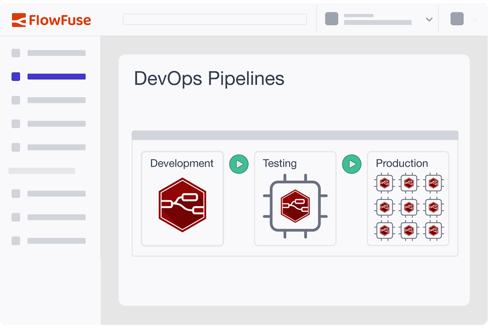 FlowFuse flow editor